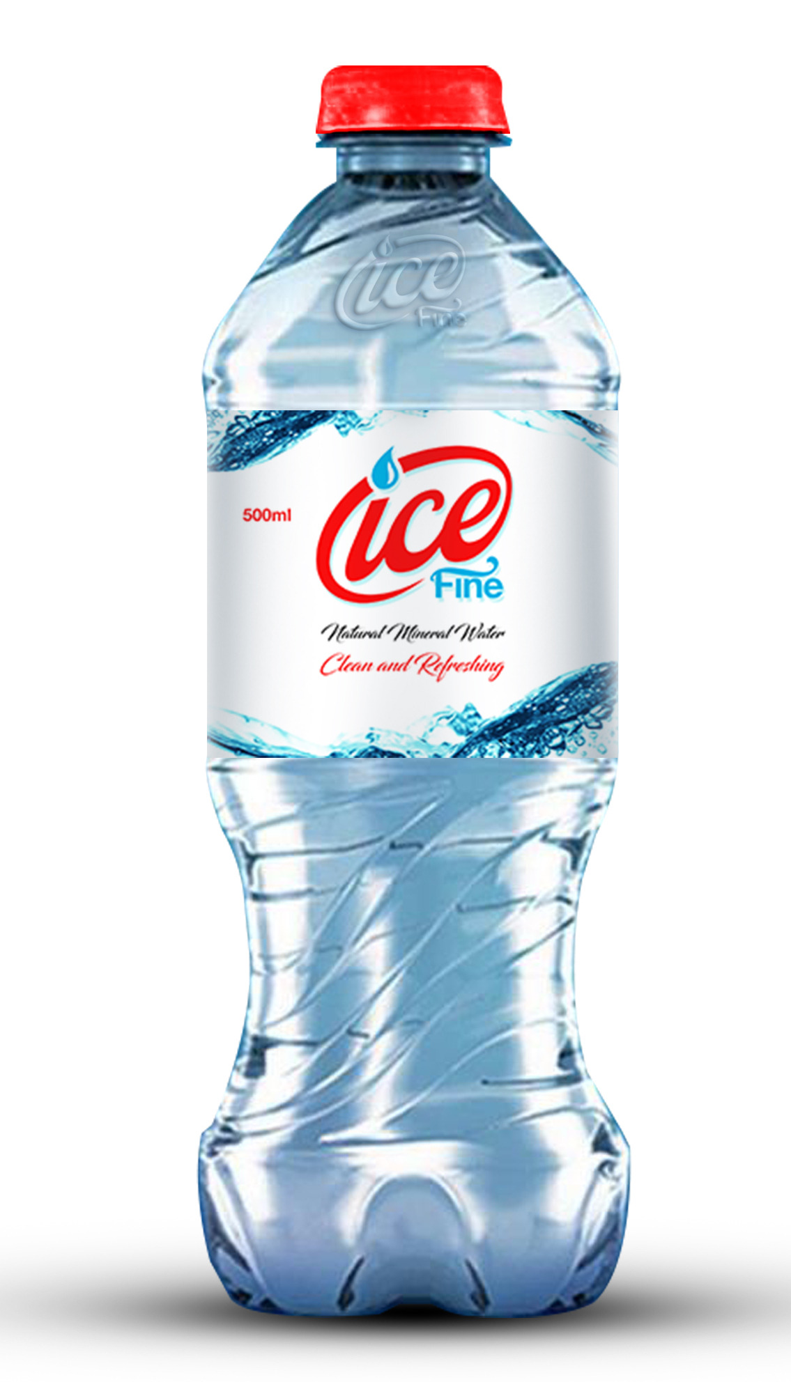 IceFine bottled water